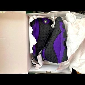 Jordan retro 13 court purples